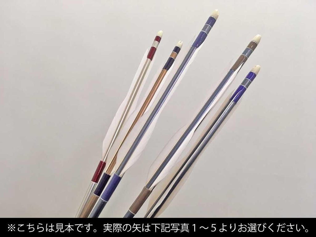 巻藁矢　ジュラ1913　羽根付き